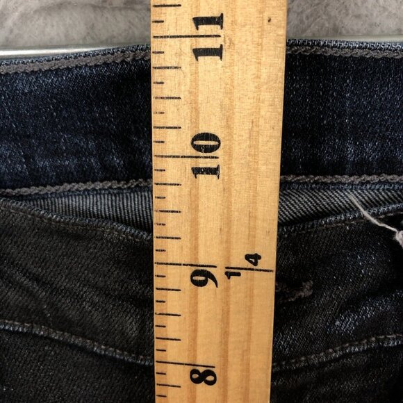 Citizens of Humanity Jeans Womens 28 Indigo Wax Coated Rocket High Rise Skinny - Picture 4 of 16